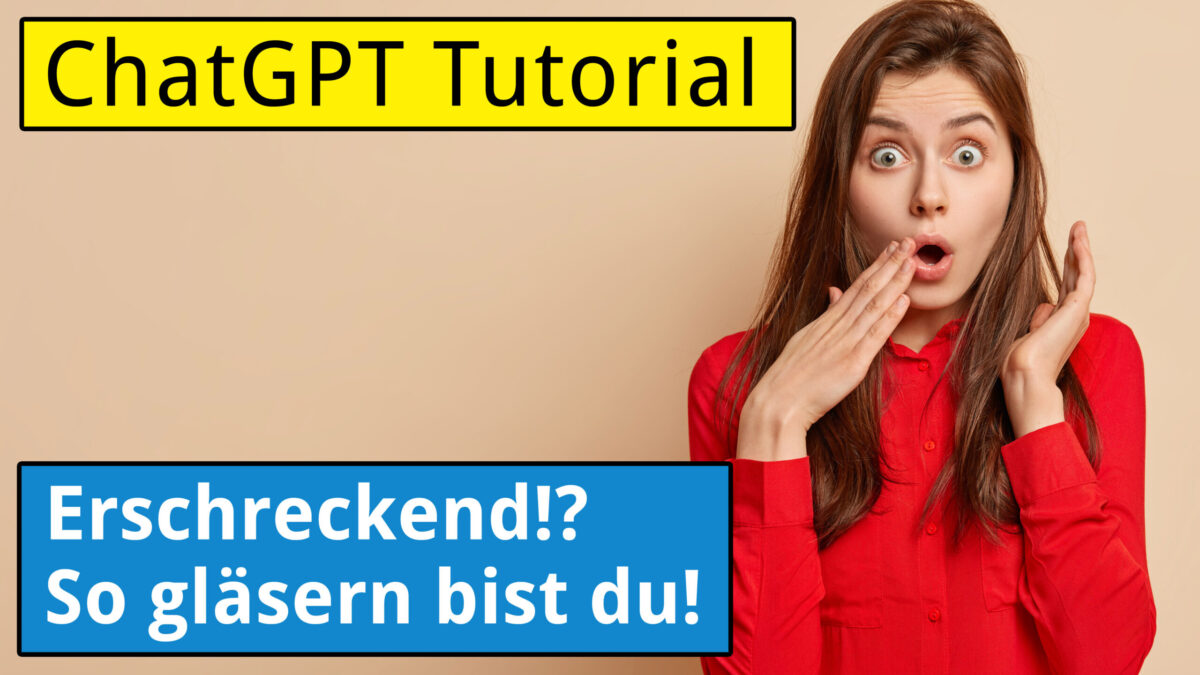 Was weiß ChatGPT über dich?