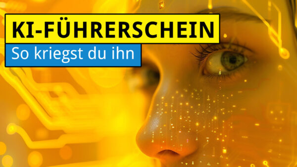 Warum du jetzt einen KI-Führerschein machen musst